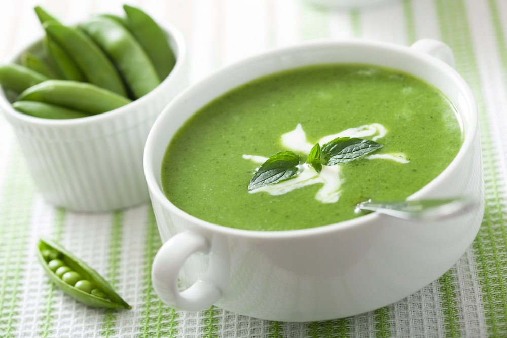 Chilled Pea Soup